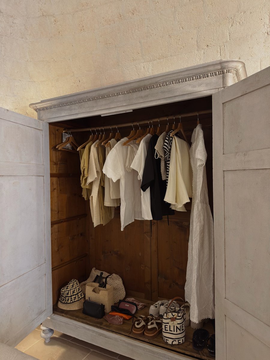 Author shares her travel wardrobe.