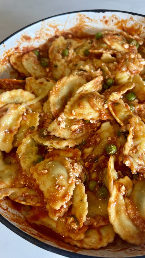 One-Pot Creamy Ravioli Dinner