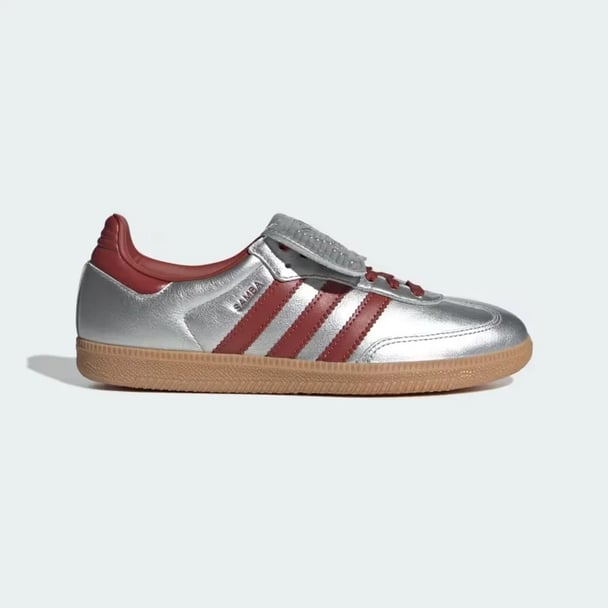 metallic leather upper sneaker from Adidas
