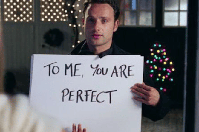 Andrew Lincoln in Love Actually.  