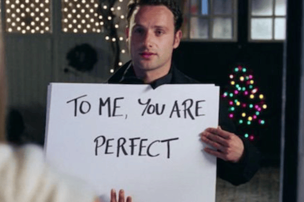 Andrew Lincoln in Love Actually.