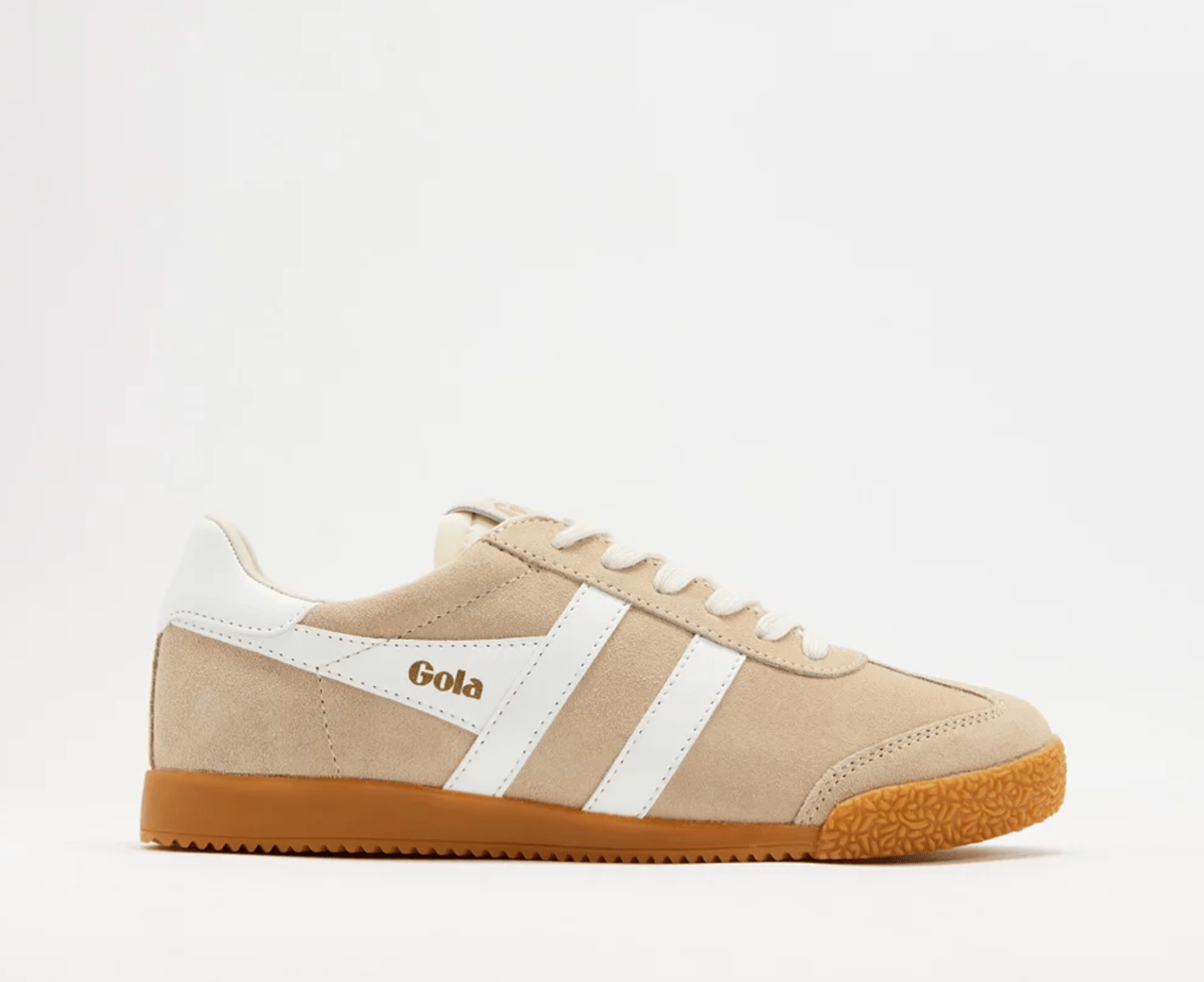 Gola Elan skeaners in pale brown.