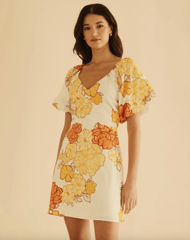 Atmos & Here floral mini dress