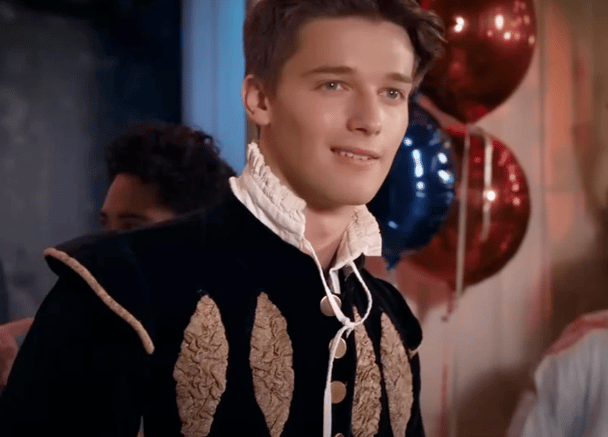 Patrick Schwarzenegger in Ariana Grande;s Right There music video.