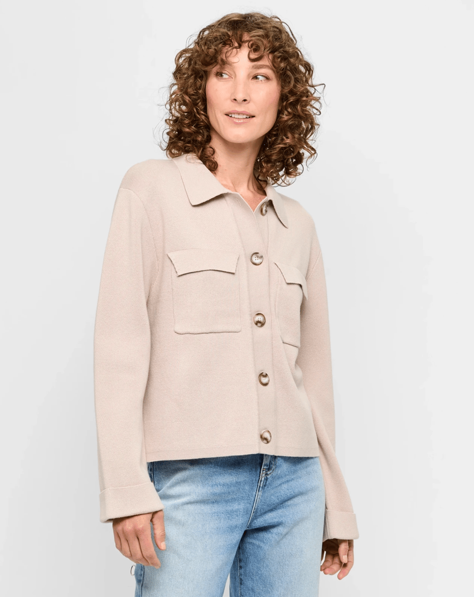 Target cotton knitted jacket.