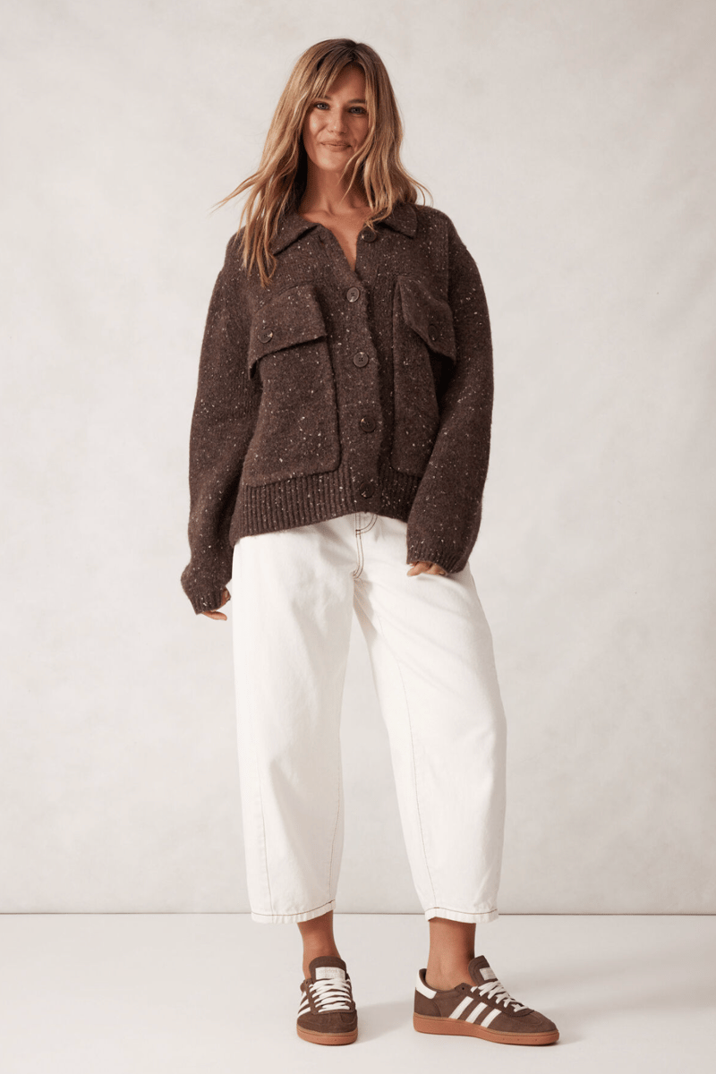 Ceres Life Knit Bomber Cardi.
