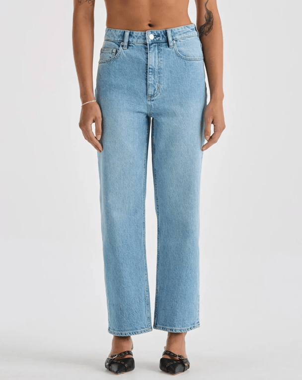 Lee High Straight crop jeans.