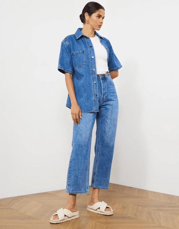 Atmos & Here Milla Straight Leg Jeans.