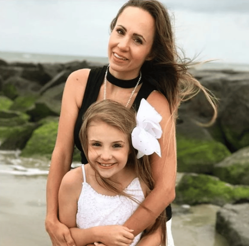 Tiffany Smith with Piper Rockelle in her younger years.