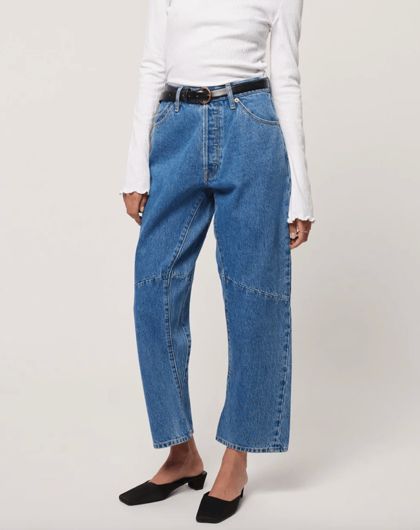 Rollas Jane Barrel Jeans.