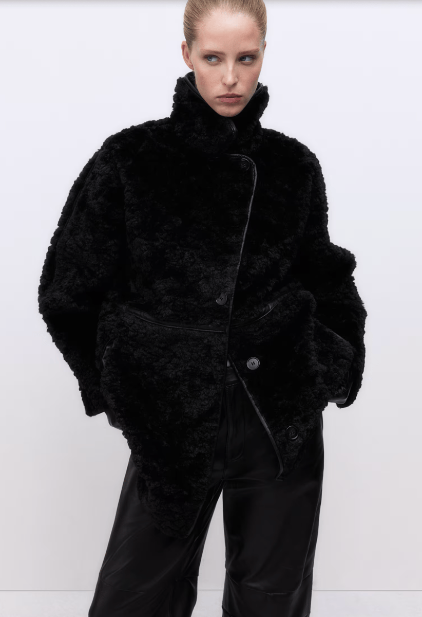 H&M Fluffy Coat.