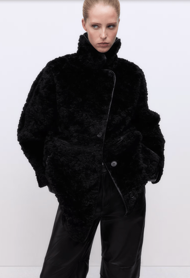 H&M Fluffy Coat.