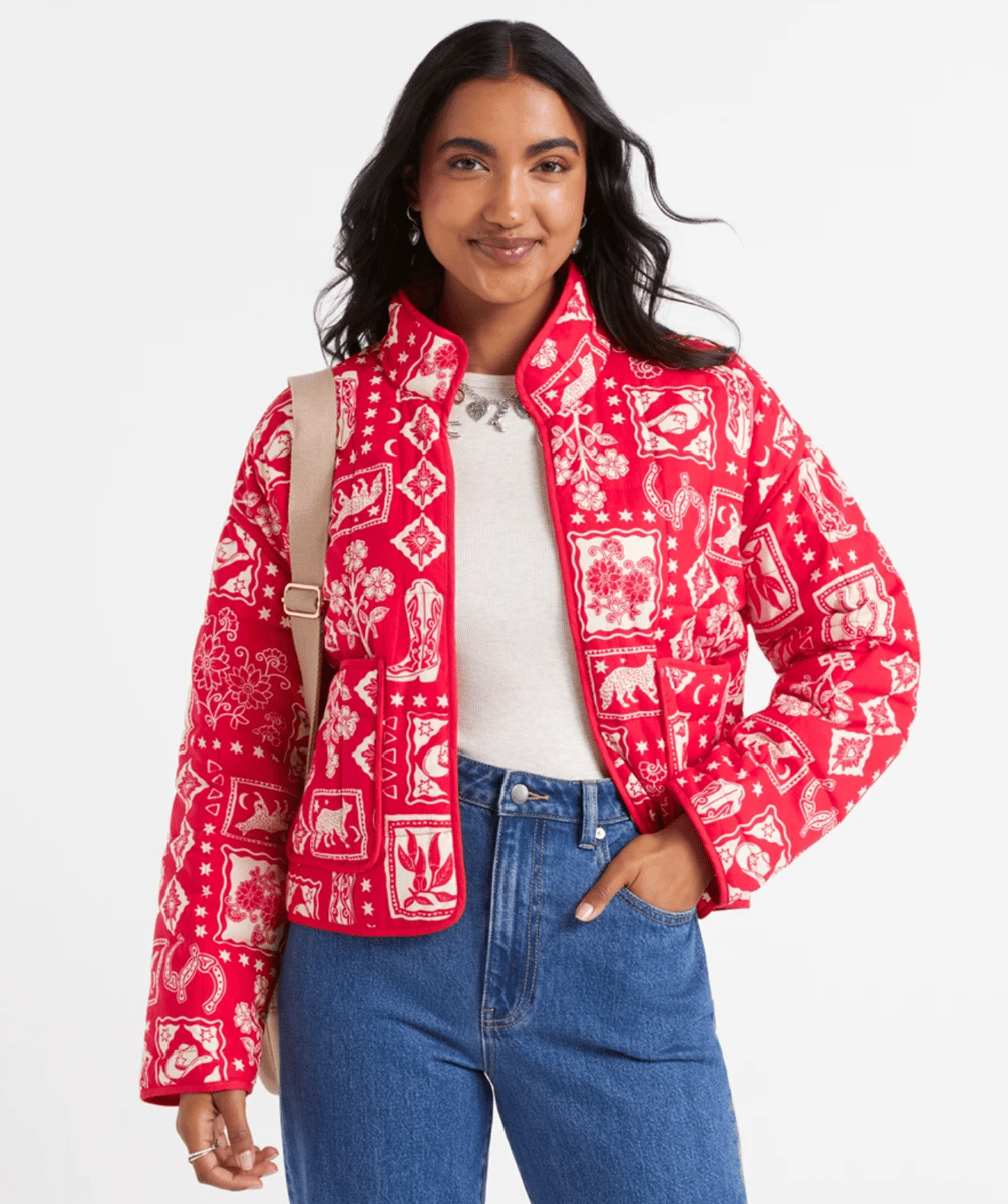 Sportsgirl Sammi Quilted Jacket.