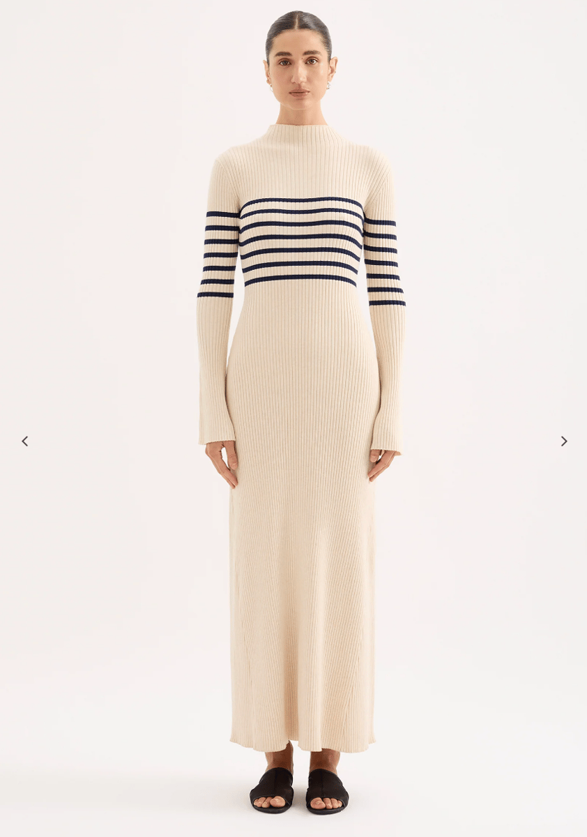 Nude Lucy Misha Knit Maxi Dress.