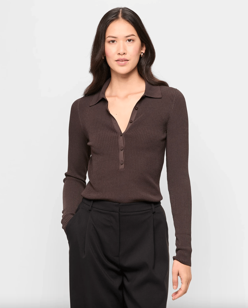 Target Long Sleeve Polo Top.