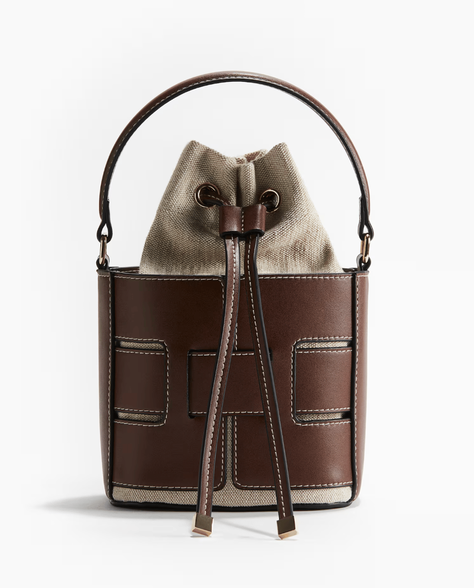 H&M Drawstring Bucket Bag.