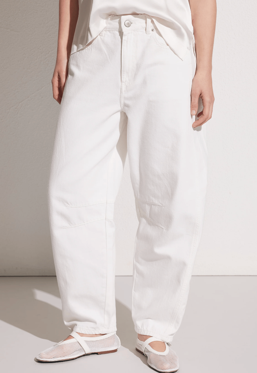 Decjuba Aria Barrel Leg Jeans.