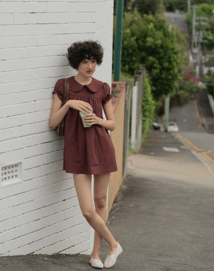 BABYDOLL DRESS - DIRT
