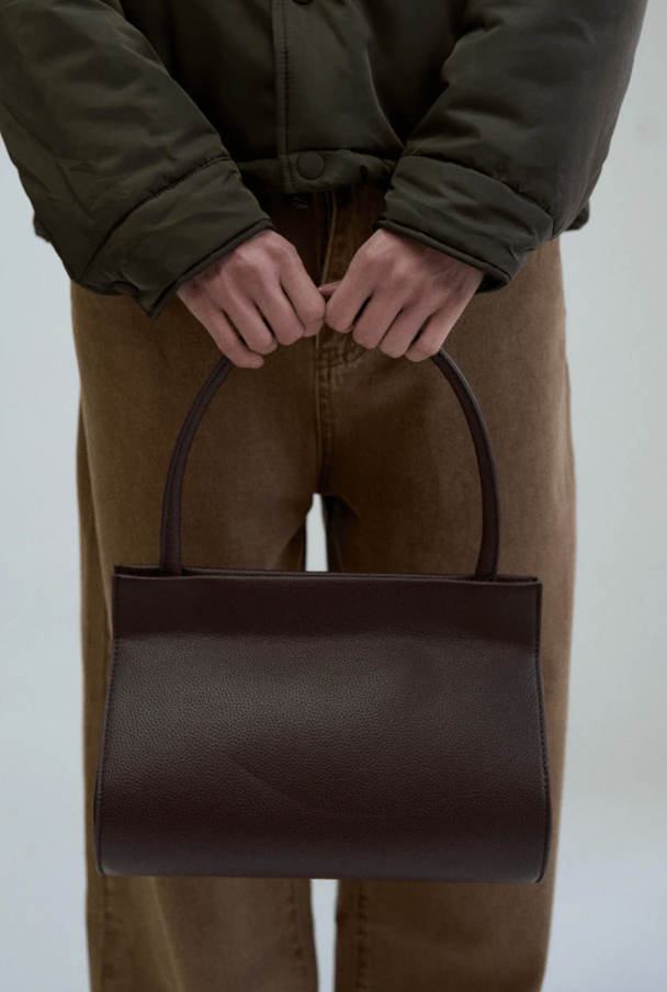 DROPLET BAG, FAUX LEATHER.