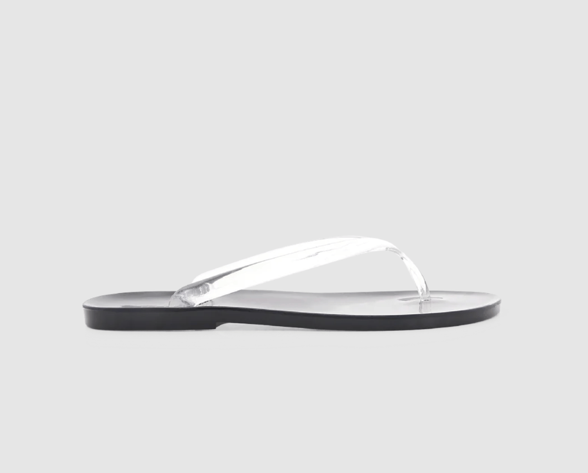 Billini's 'Stellan' clear thongs.