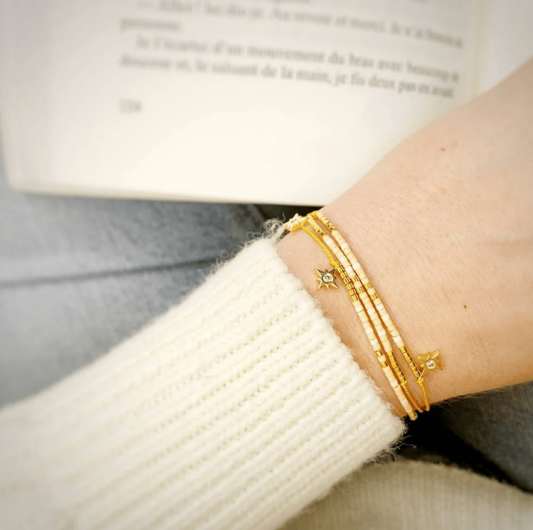 'LEO' Zodiac Morse Code Bracelet.