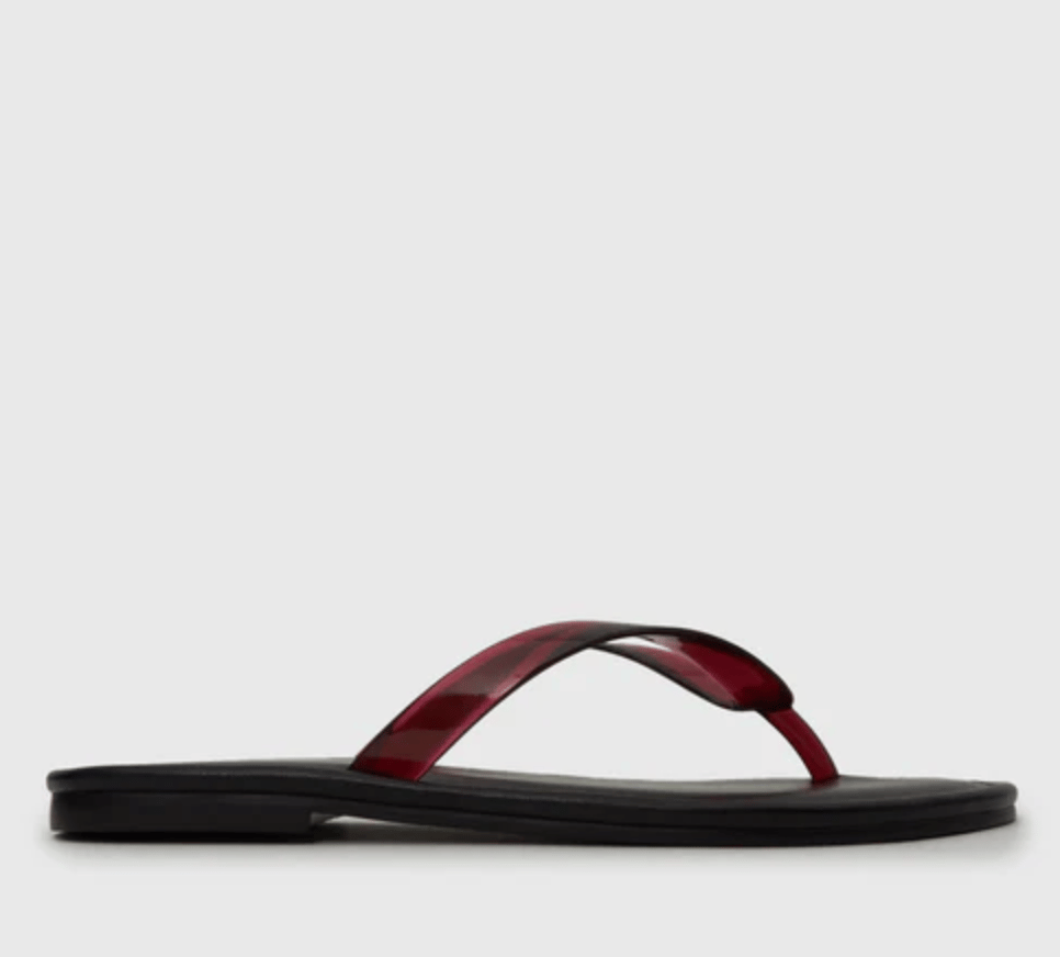 Betts jelly thongs.