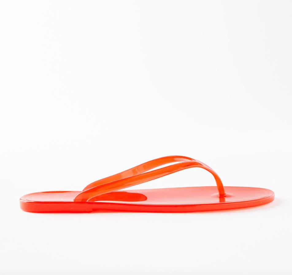 Rubi jelly thongs.