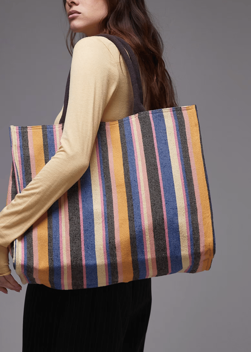 Topshop Canvas Tote Bag.