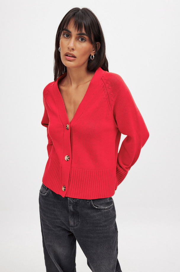 NA-KD Oversized Cardigan.