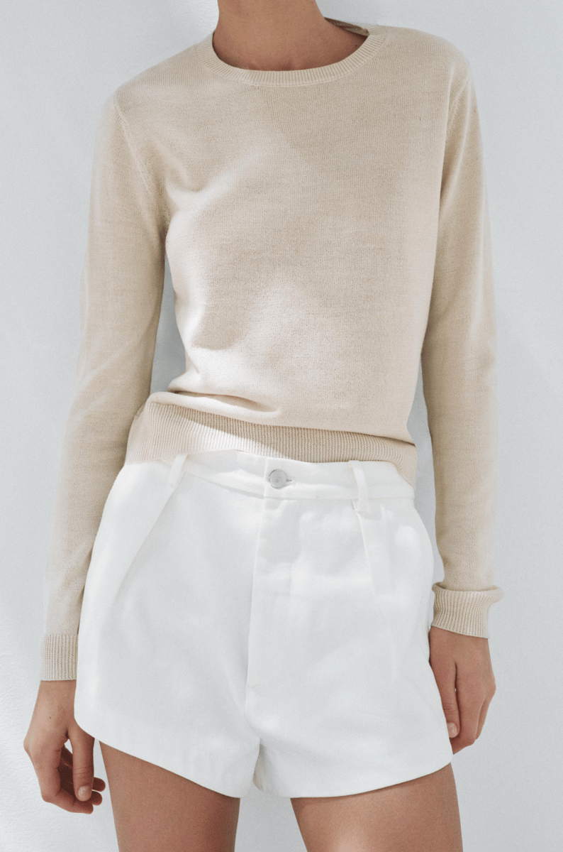 Zara wool-blend knit.