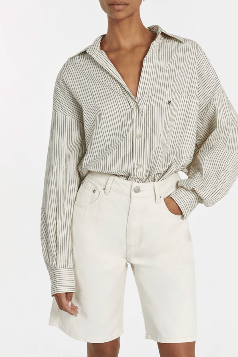 Dissh denim bermuda shorts. 
