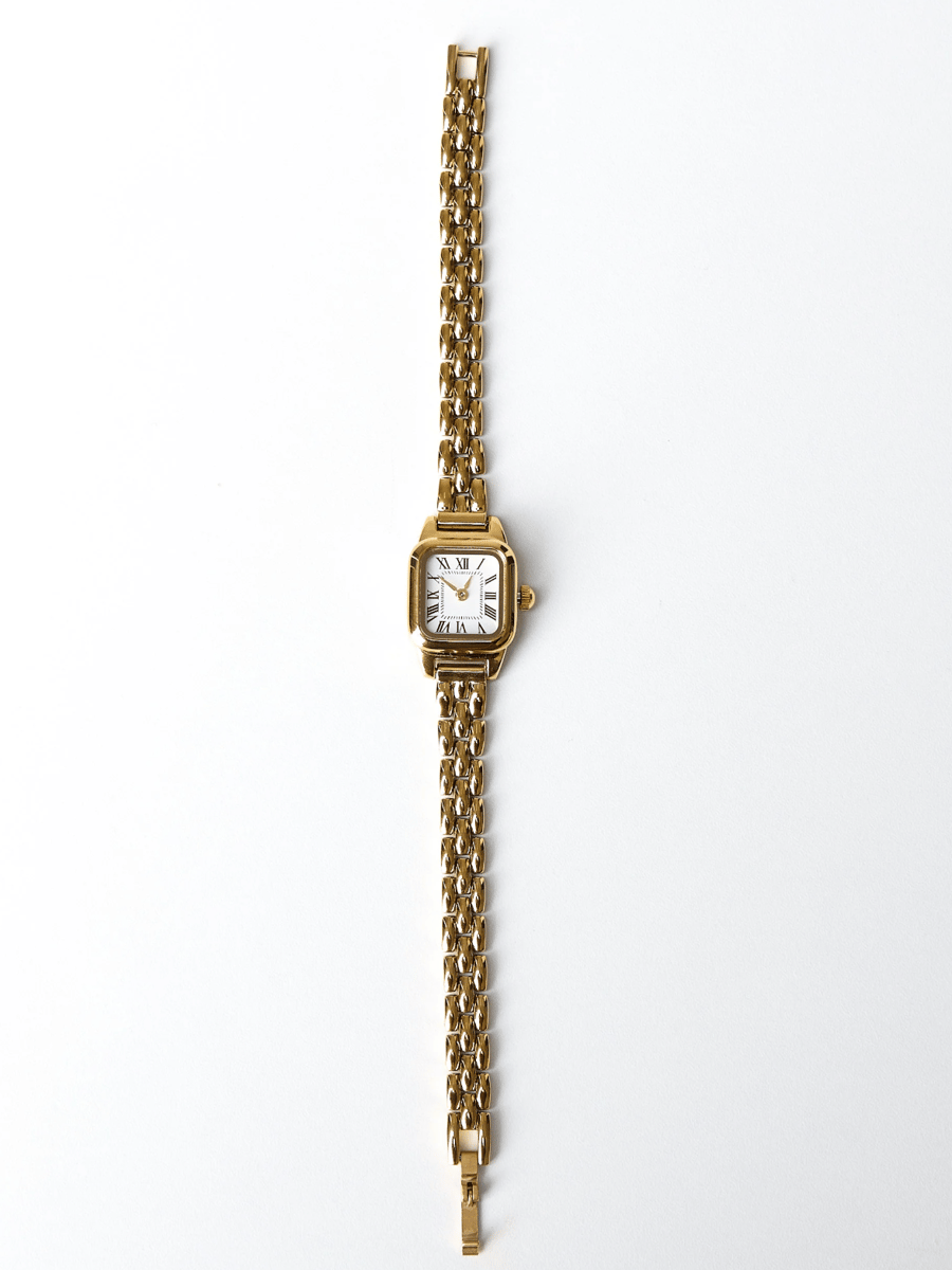 Glassons square face watch.