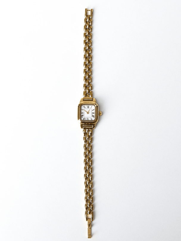 Glassons square face watch.