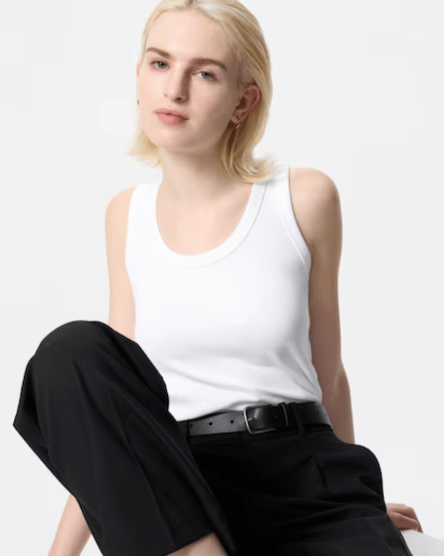 Uniqlo tank.