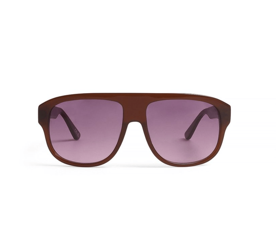 NA-KD Oversized Acetate Sunglasses