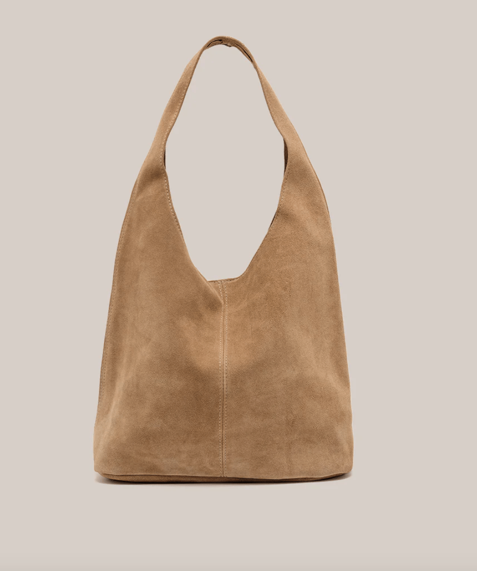 Vestirsi Sienna Brown Suede Hobo