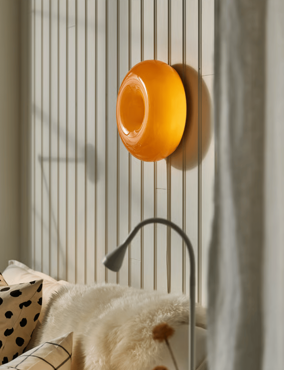 Ikea Varmblixtled lamp.