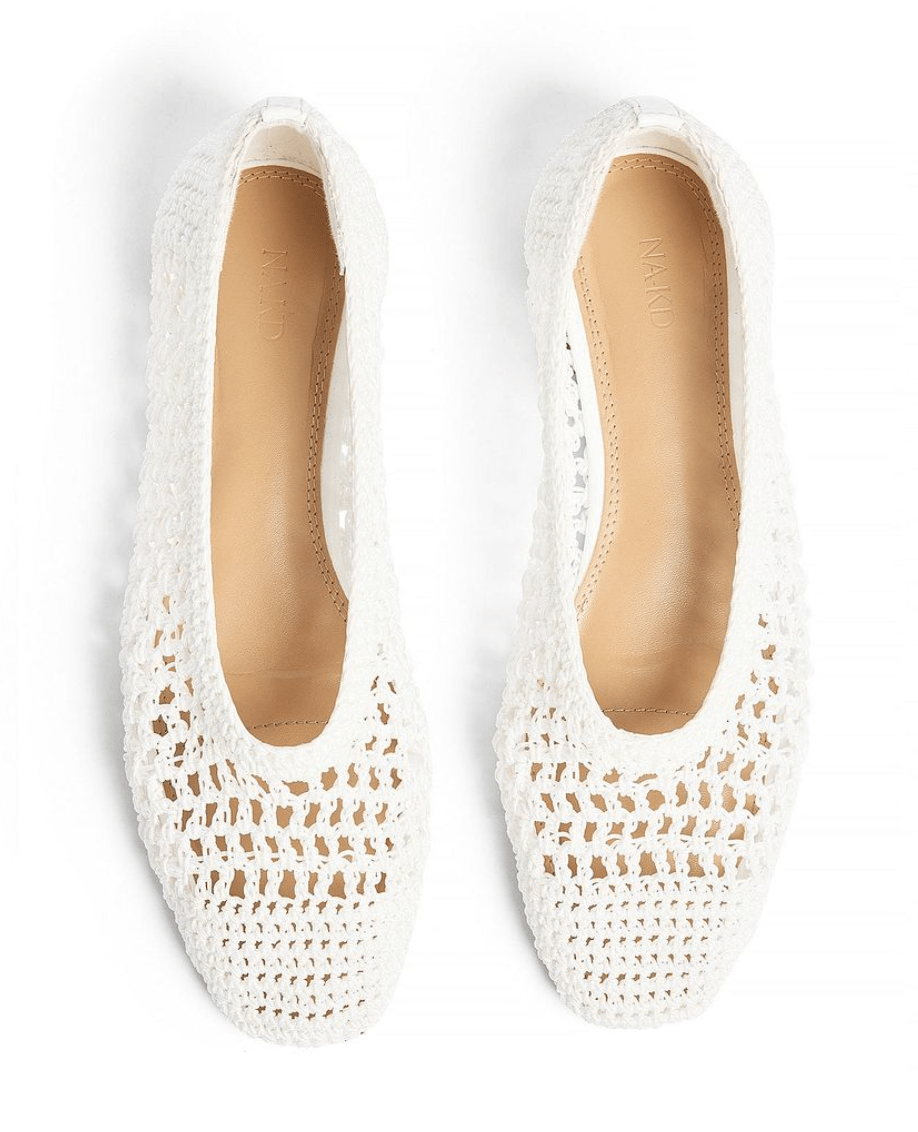 NA-KD crochet ballerina.
