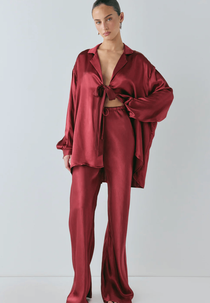 Vrg Grl rae satin set.