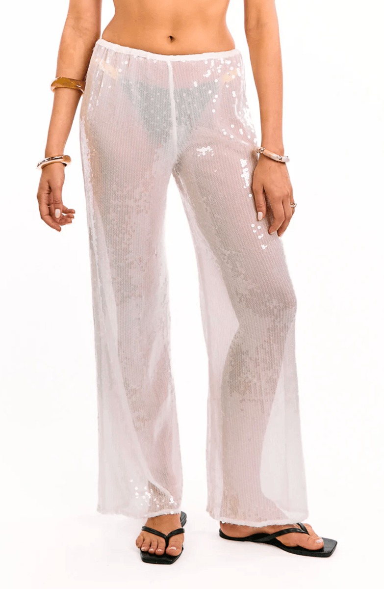 Beginning Boutique sequin pants.