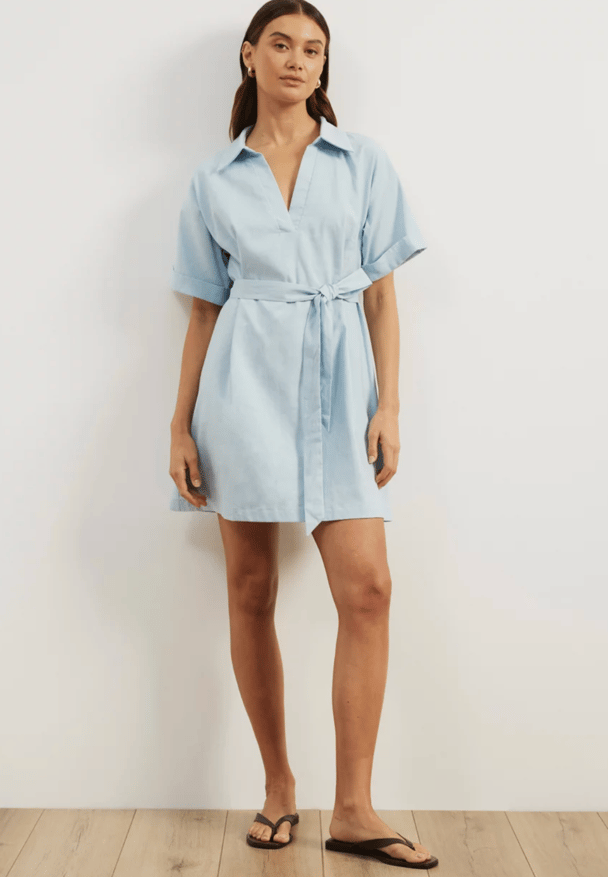 Atmos & Here shirt minidress