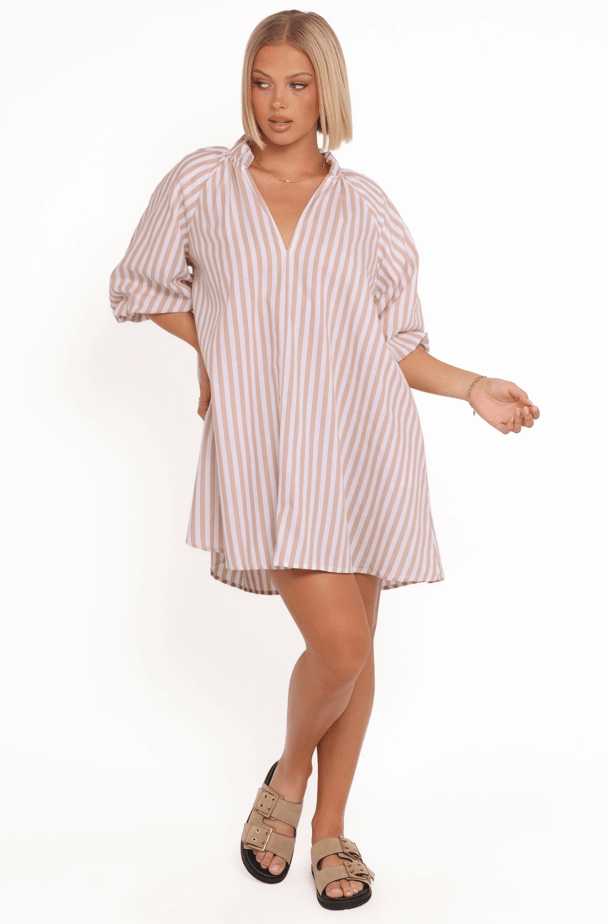 Petal & Pup stripe mini dress.