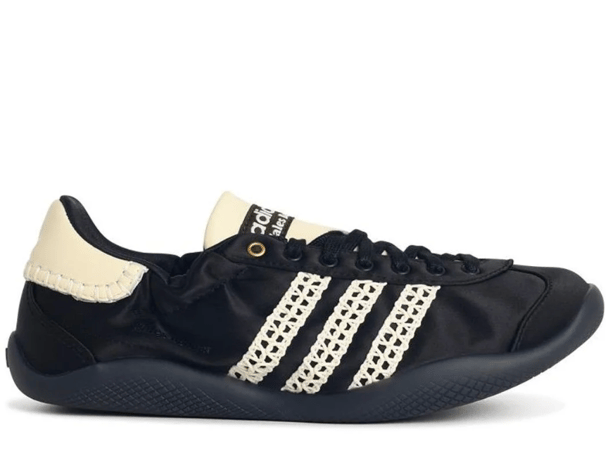The Adidas x Wales Bonner Karintha Lo Satin Sneaker.