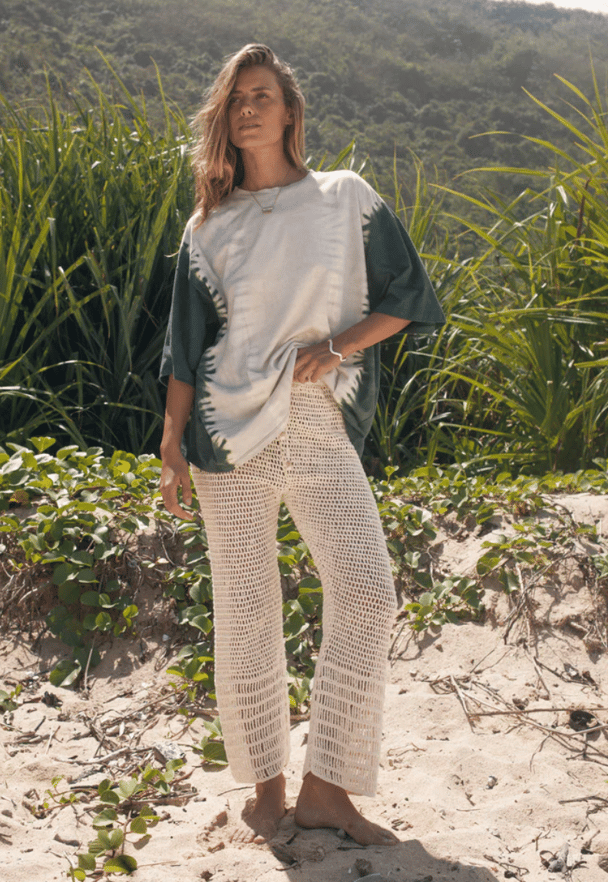 Maurie & Eve crochet pants.