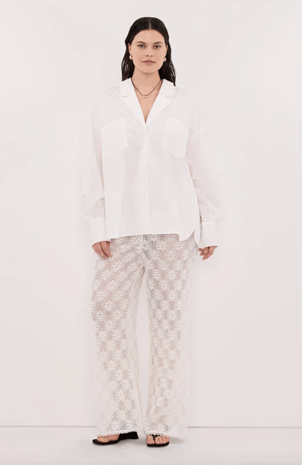 Dissh crochet pant.
