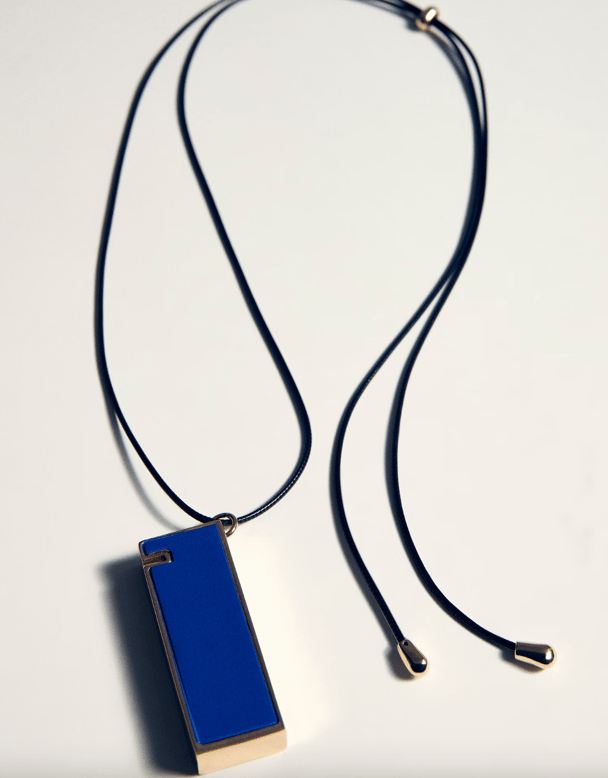 MNG pendant necklace.
