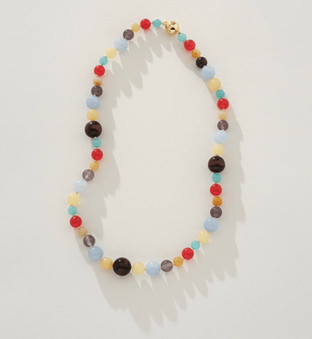 Reliquia beaded necklace.