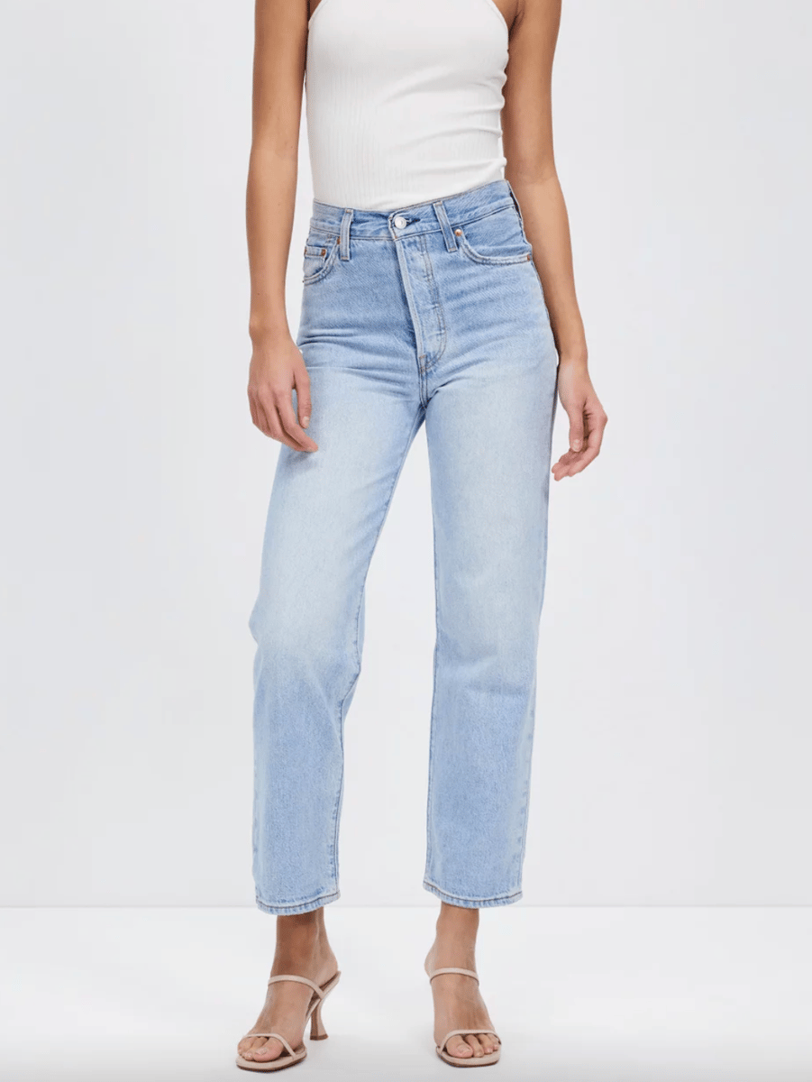 Levi's Ribcage jeans.