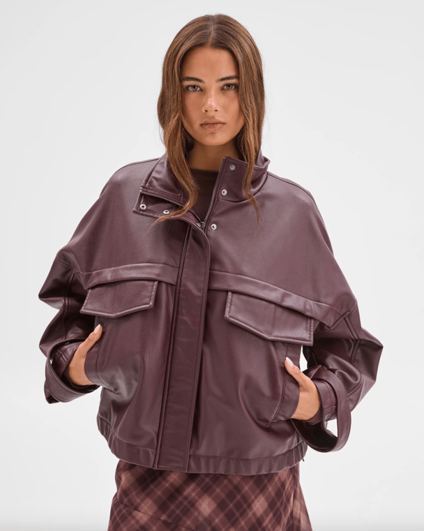 Target funnel neck jacket.