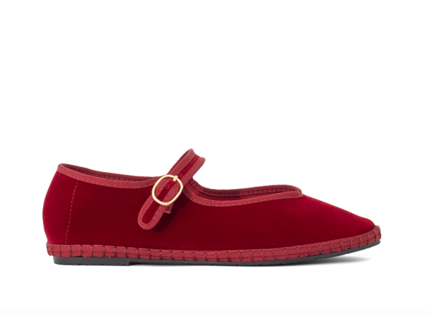Therapy velvet flats.